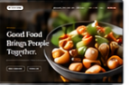 Restaurant website concept